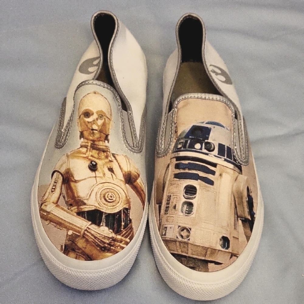 Star Wars R2-D2 and C-3PO Slip-On Sperrys
